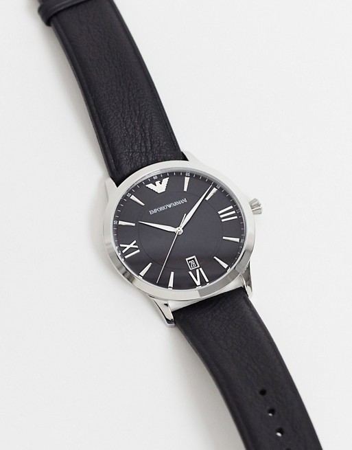 Emporio Armani giovanni leather watch AR11210
