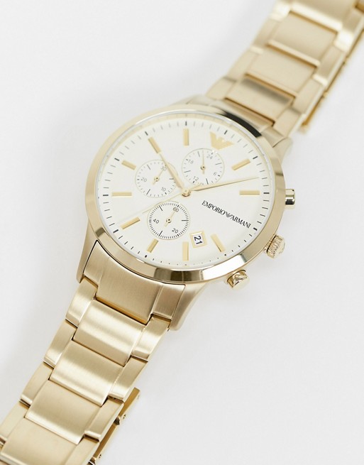 Emporio Armani gold bracelet watch AR11332