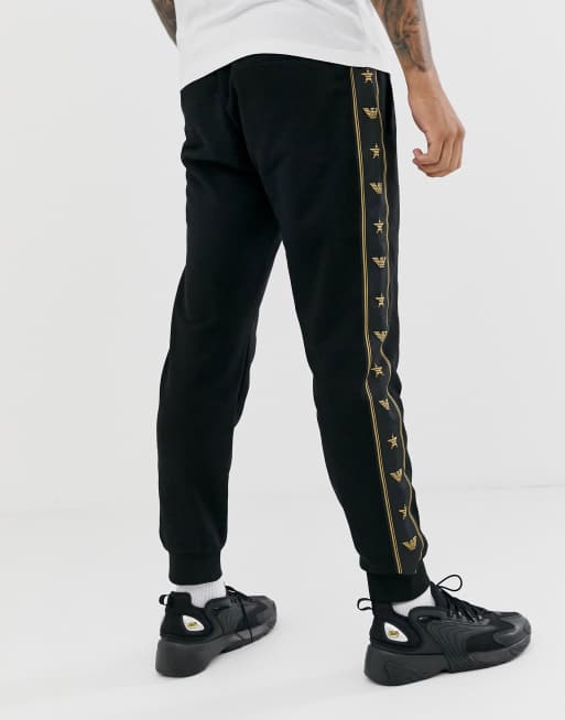 Emporio armani tape online joggers