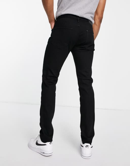 Emporio Armani – J06 – Czarne dopasowane jeansy, 4 z 4
