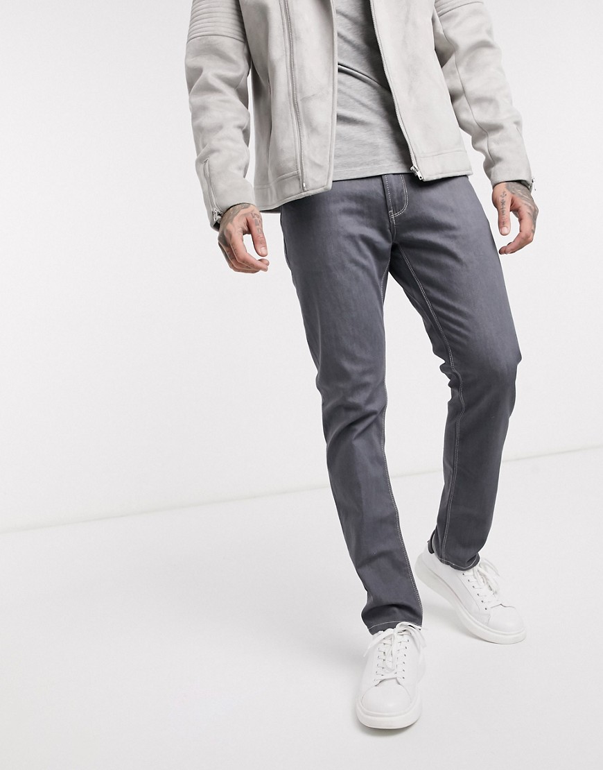 Emporio Armani – J06 – Grå slim jeans
