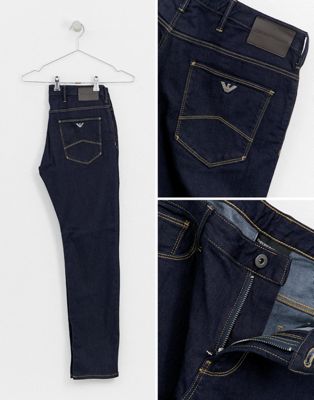 armani j06 black jeans