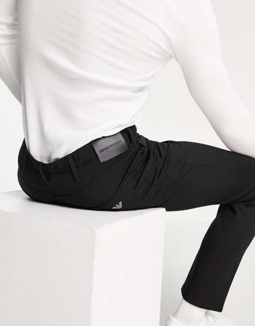 Armani j06 black shop slim fit jeans