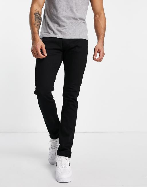 Armani j06 black slim fit deals jeans