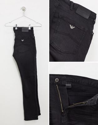 emporio armani jeans black