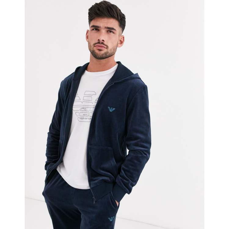 Velour store armani tracksuit