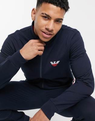 Emporio armani clearance lightweight lounge tracksuit