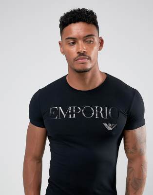 emporio armani t shirt logo