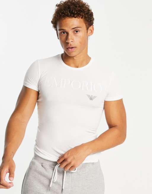 Emporio armani lounge t on sale shirt