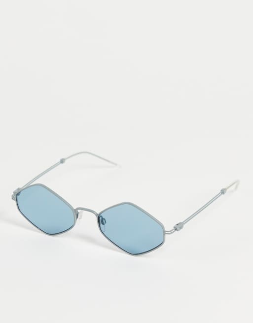 Emporio Armani - Lunettes de soleil en forme de losanges