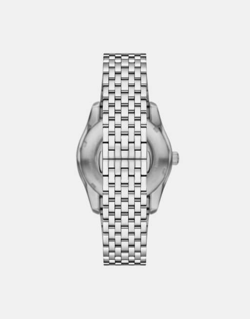 Emporio Armani Men's automatic stainless steel watch in silver, 2 of 2