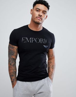 Emporio Armani Muscle Fit Large Logo T 