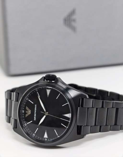 Emporio Armani nicola bracelet watch in black AR11257 | ASOS