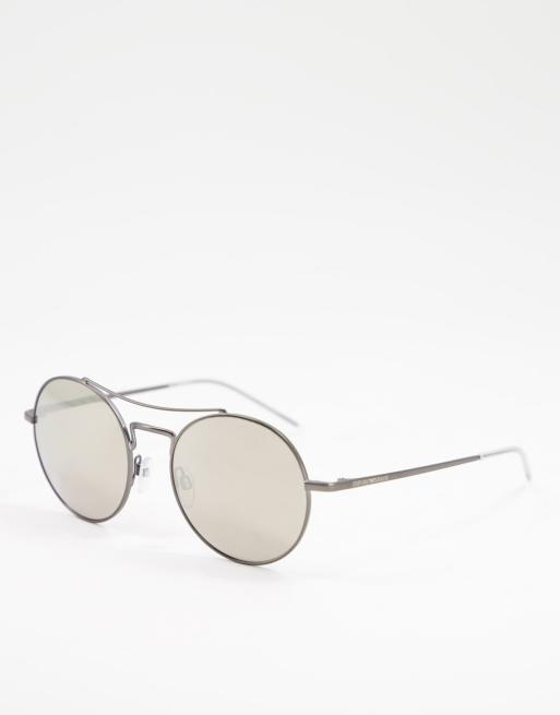 Emporio Armani - Occhiali da sole con lenti rotonde