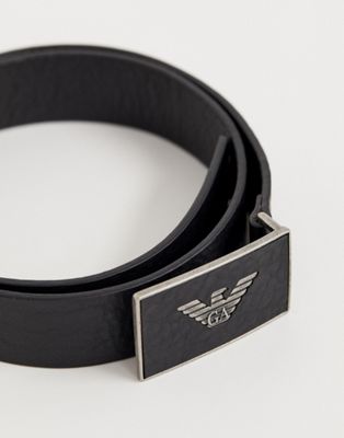 armani plaque belt