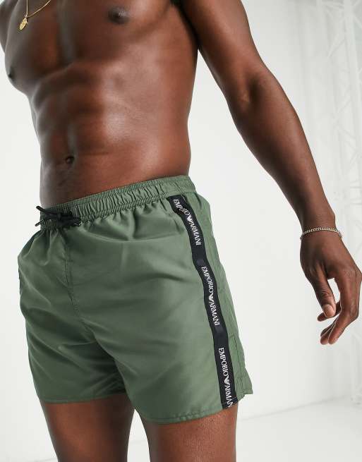 Armani on sale tape shorts