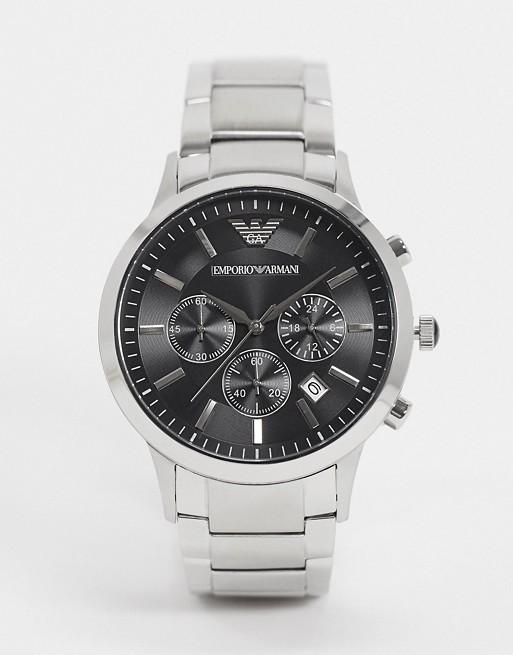 Emporio Armani silver bracelet watch AR2434