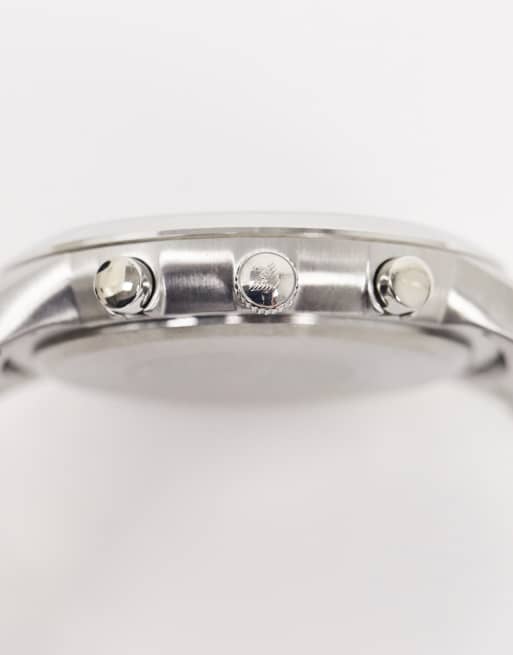 Emporio Armani silver bracelet watch with blue dial AR2448, 4 of 4