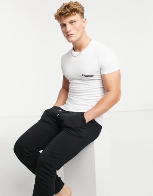 T shirt discount armani slim fit