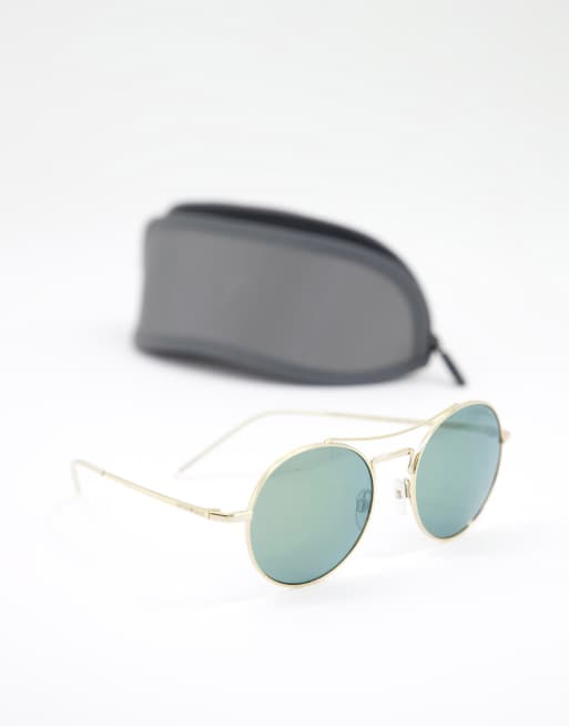 Emporio Armani - Solbriller med runde glas, 3 af 4