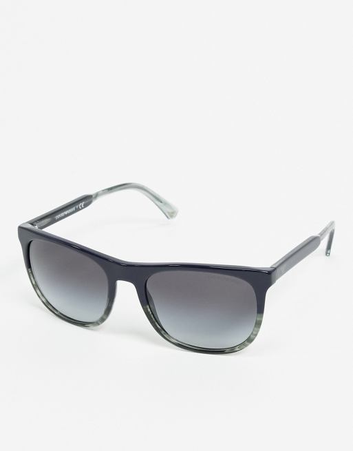 Emporio armani shop square sunglasses