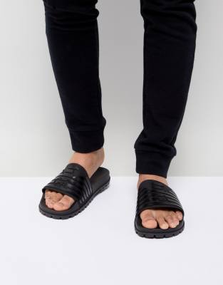 emporio armani mens sliders