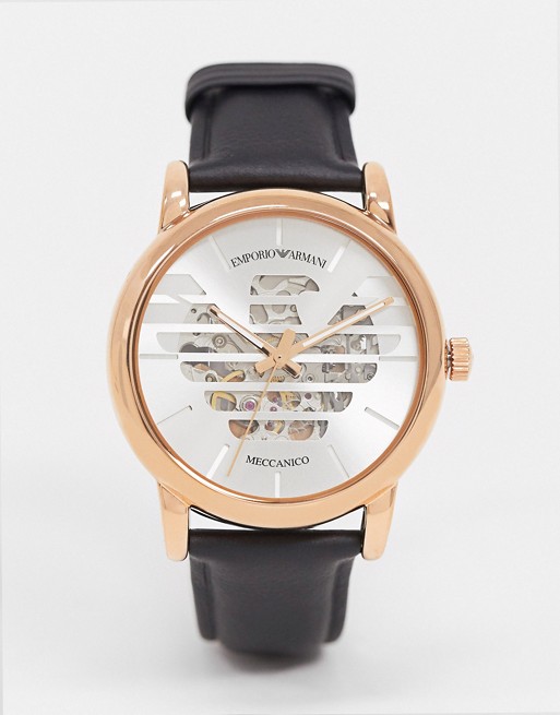 Emporio Armani unisex leather watch AR60031