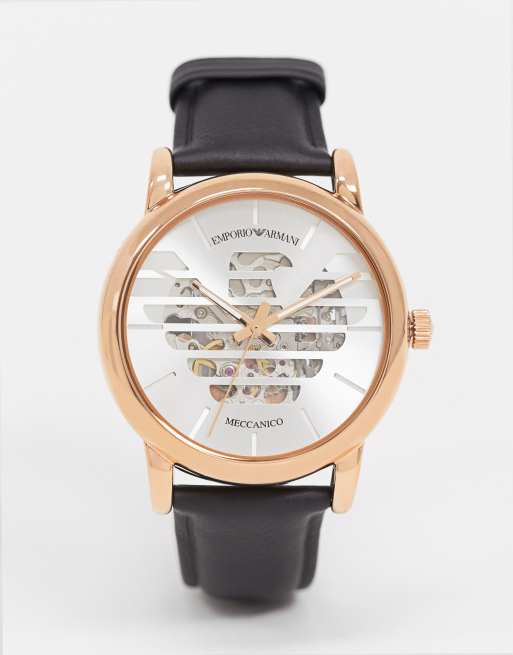 Asos armani watch hot sale