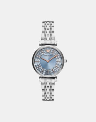Emporio Armani Women's two-hand, stainless steel watch, ar11594 in silver