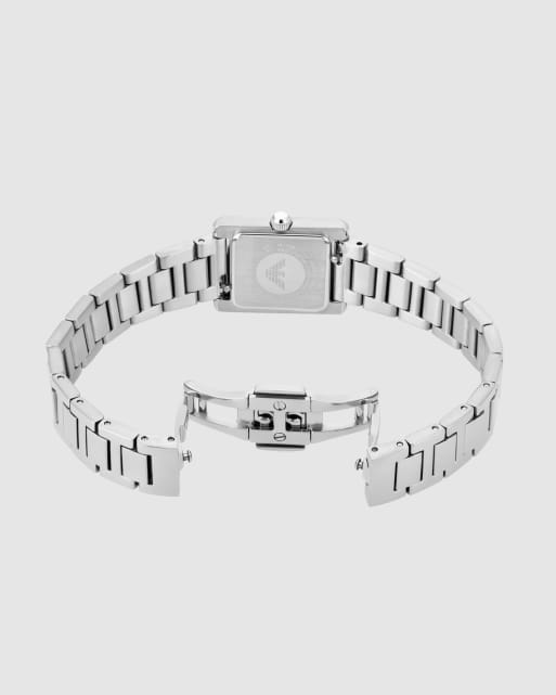 Emporio Armani Women's two-hand, stainless steel watch, ar11662 in silver, 3 of 4