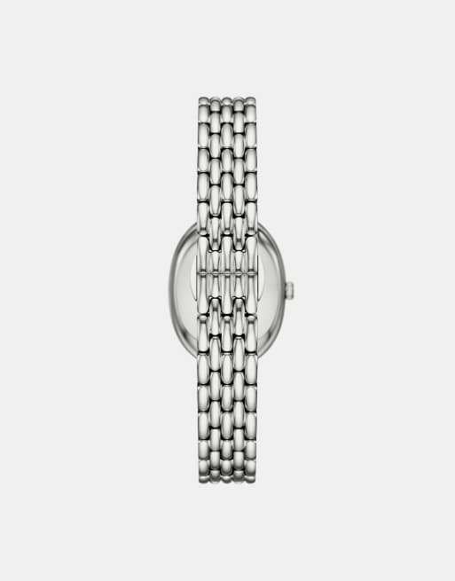 Emporio Armani Women's two-hand stainless steel watch in silver, 2 of 2