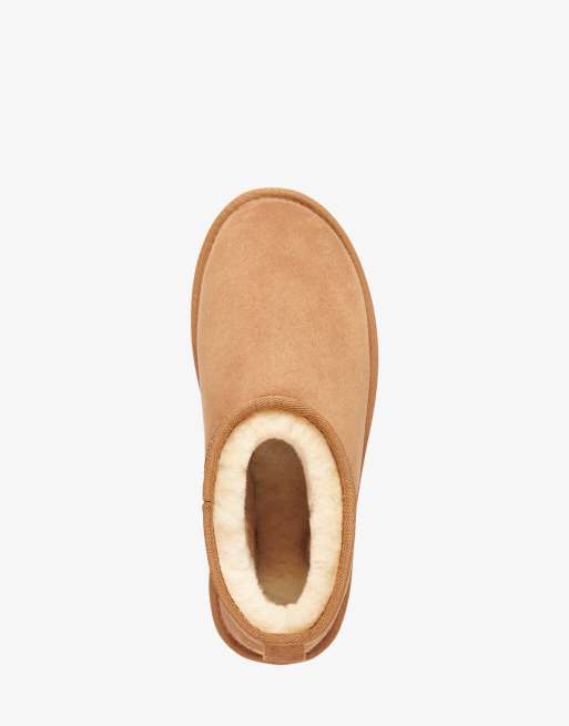 Emu Stinger micro  sheepskin boot in chestnut, 6 of 7