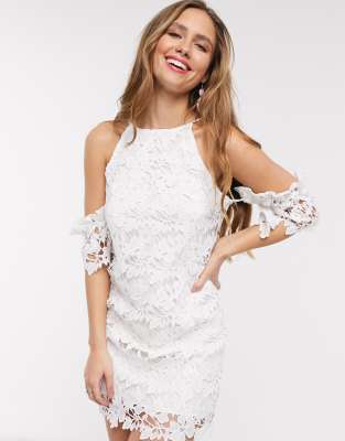 asos lace bodycon dress