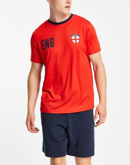 football supporters T-shirt in red | ASOS