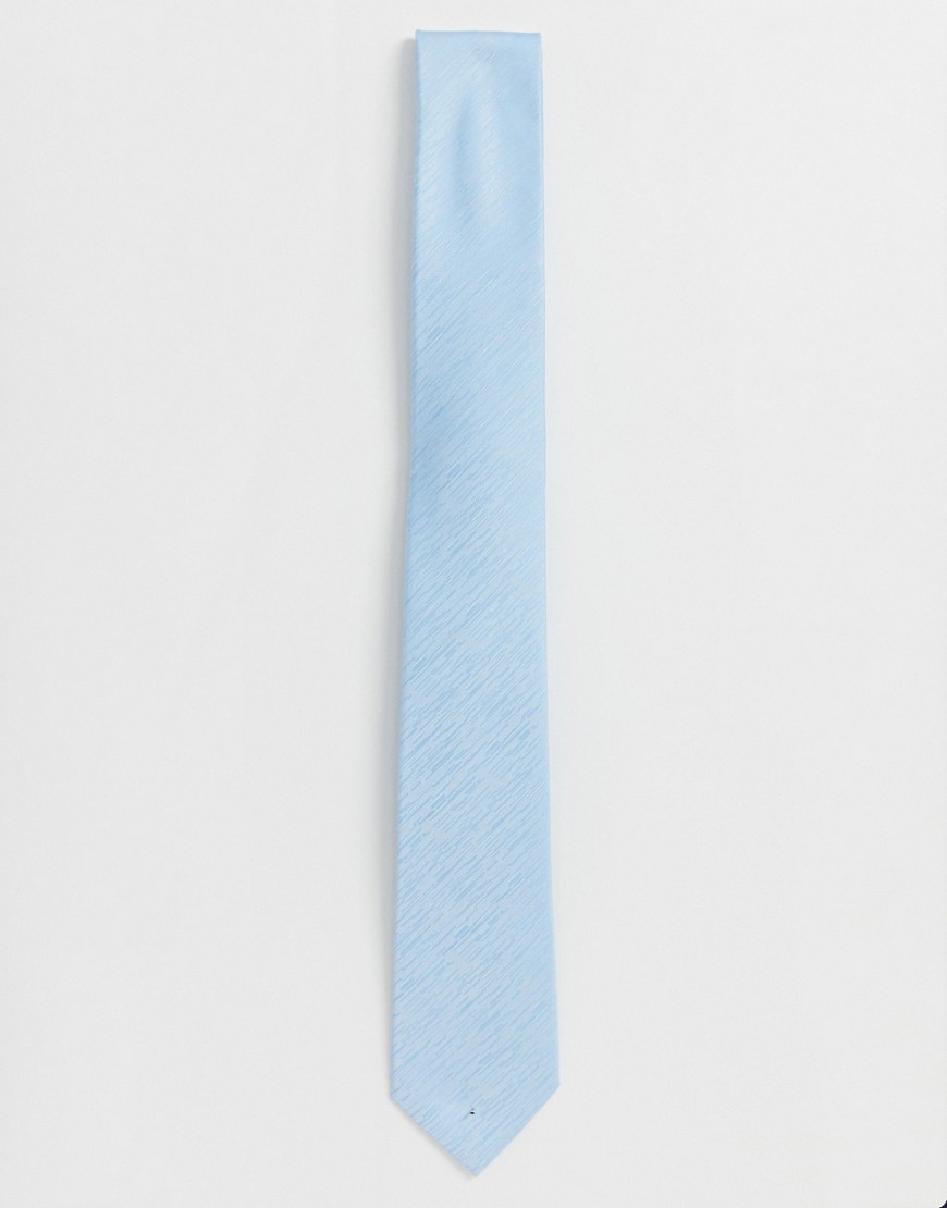 Ensfarvet slips fra French Connection-Blå