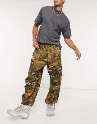 camo trousers mens asos