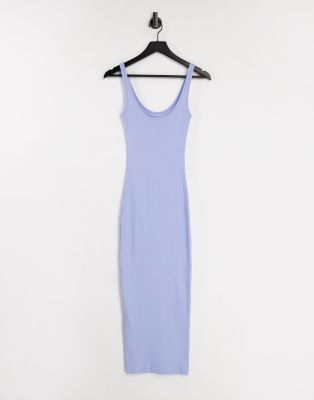 pale blue jersey dress