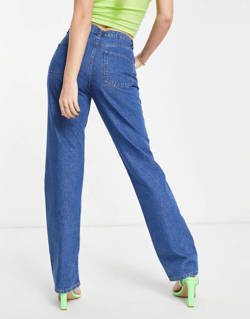 Envii Jeans dritti a vita alta in coordinato ASOS