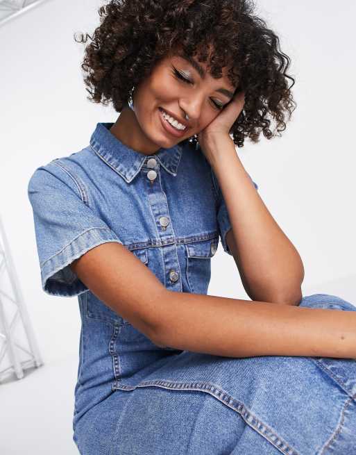 Envii – Midi-Hemdkleid aus Denim, 2 von 4