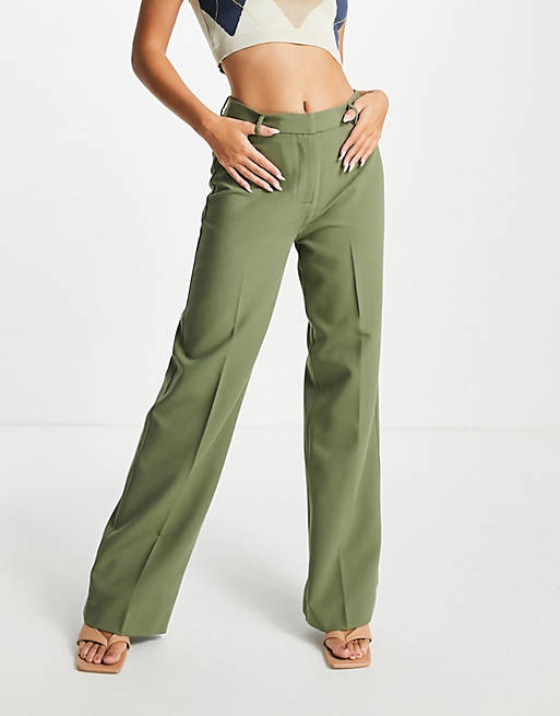 Envii Smith trouser co-ord in green