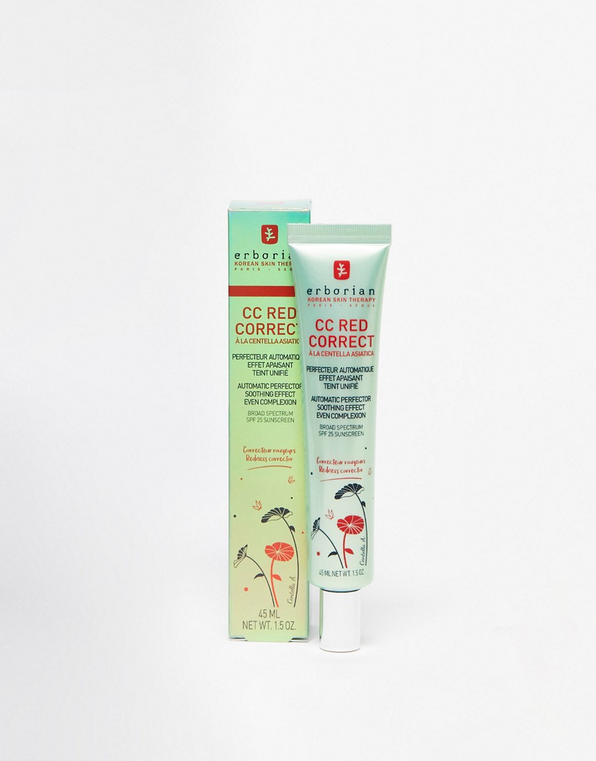 Erborian CC Red Correct Anti-Redness Cream SPF25 45ml-No colour