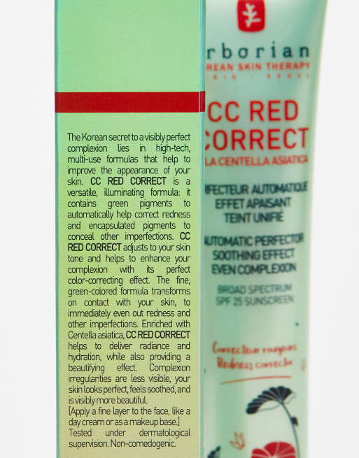 Erborian CC Red Correct Anti-Redness Cream SPF25 45ml