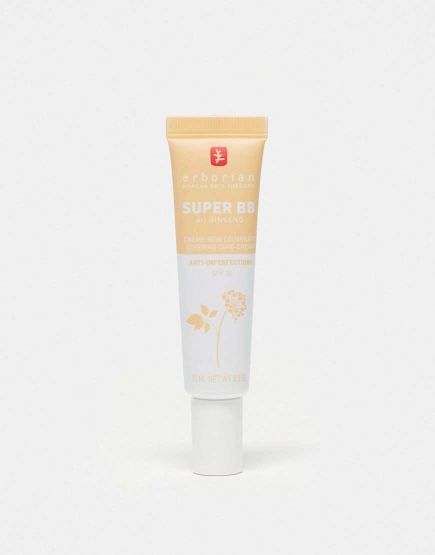 Erborian Super BB Cream for Acne Prone Skin SPF20 15ml-No colour