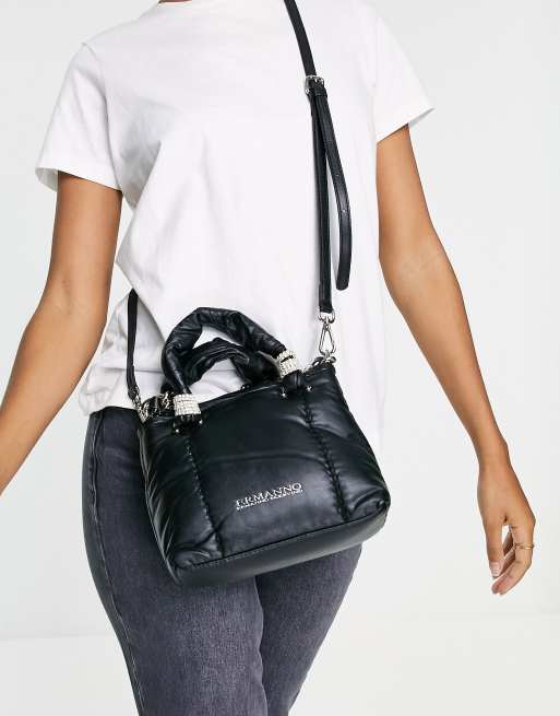 ERMANNO BY ERMANNO SCERVINO small shopper bag in black | ASOS