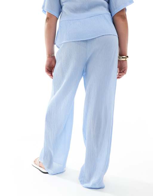 Esclusiva Esmée Curve - Pantaloni da mare blu, 5 di 5