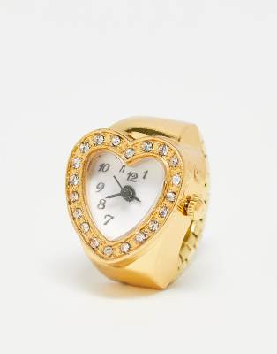 Orologio Ad Anello Ibasenice Glitterato Argento, Quadrante Rotondo Con Cinturino Elastico, Regalo Moda