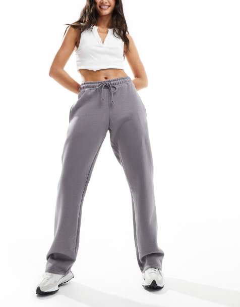 Esclusiva Missy Empire - Joggers ampi antracite con coulisse - view 1
