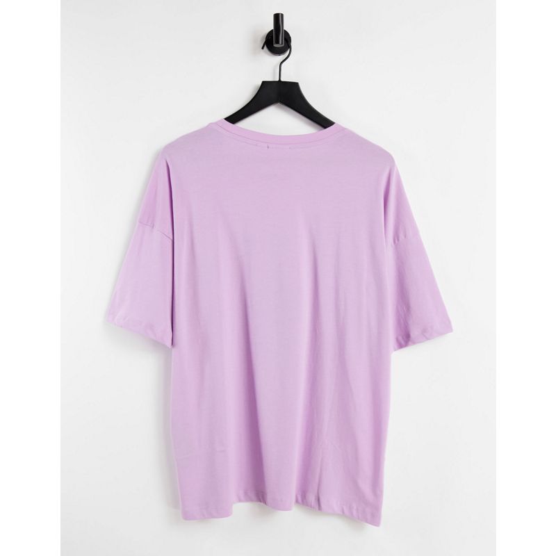 Donna HcXEh Esclusiva Noisy May Tall - Rewind - T-shirt oversize lilla