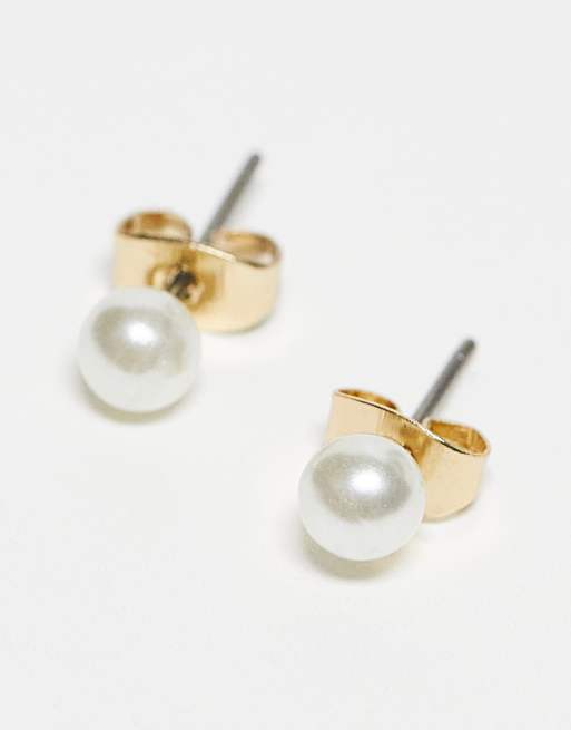 1 paio di orecchini a forma di stella con strass, borchie