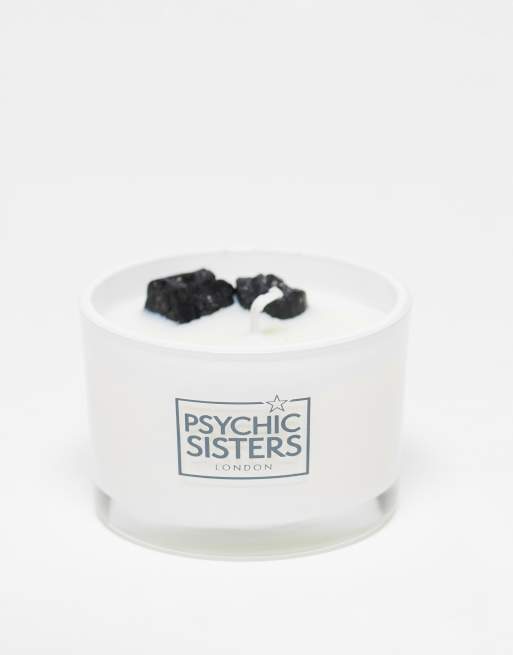 Esclusiva Psychic Sisters x ASOS - Candela con ossidiana nera 100 g, 2 di 4